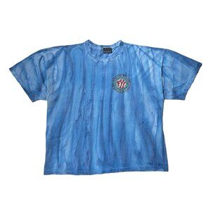 90s vintage oversized tie dye t-shirt FYI single stitch baggy canada streetwear.